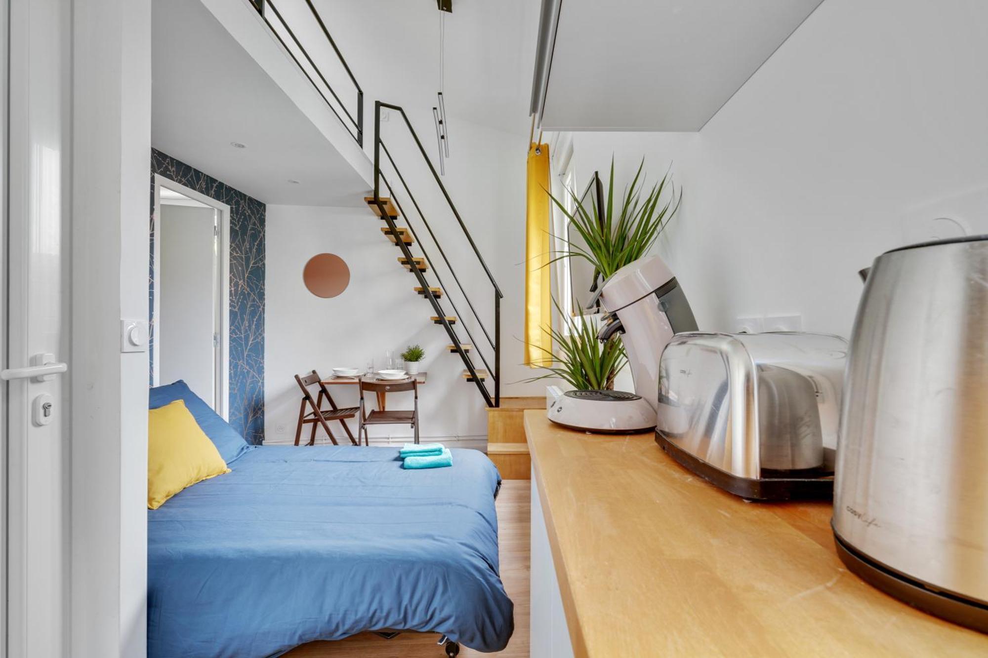 Studio Avec Mezzanine - Wifi - Proche Paris Montreuil  Eksteriør billede