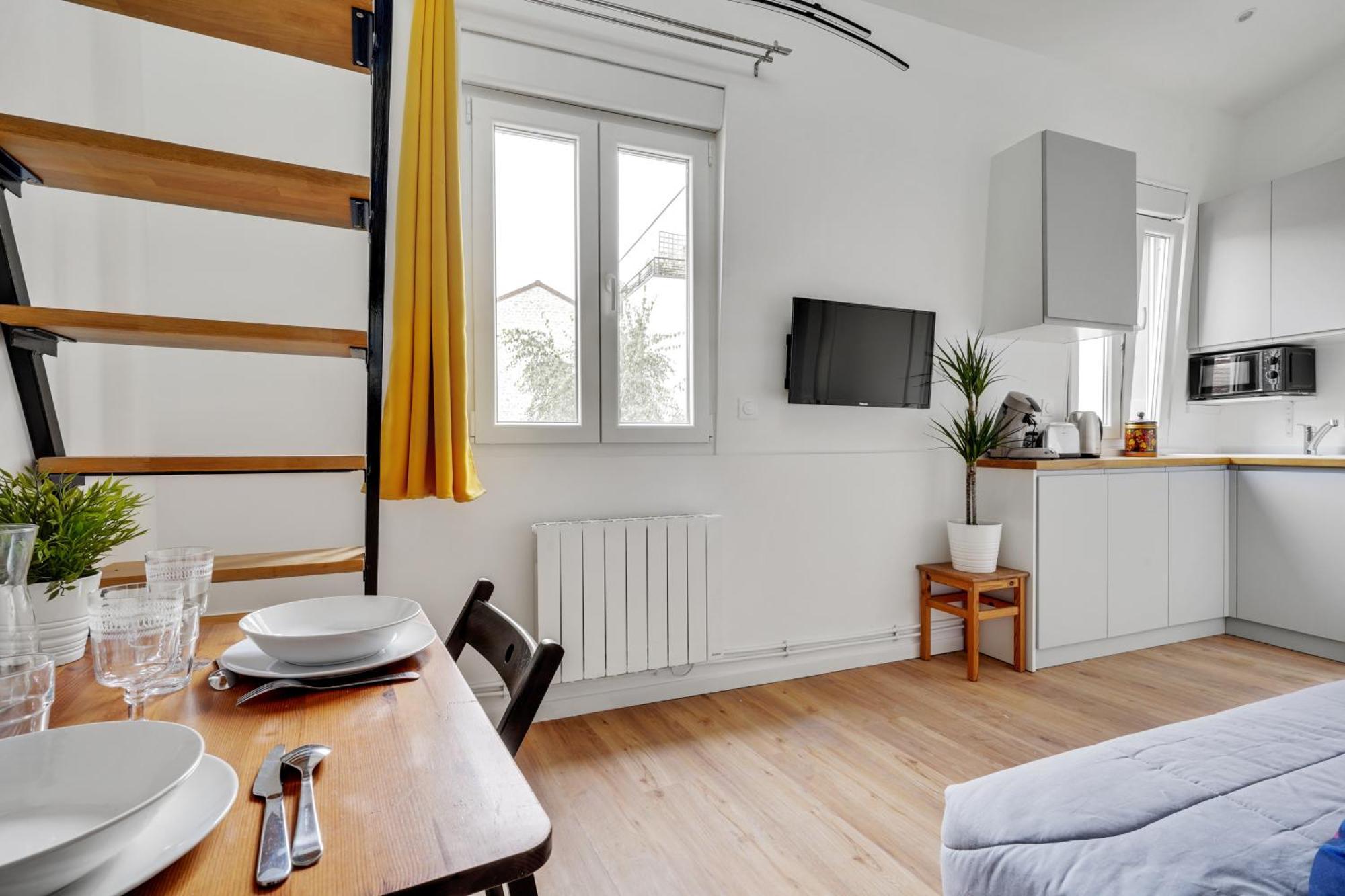 Studio Avec Mezzanine - Wifi - Proche Paris Montreuil  Eksteriør billede
